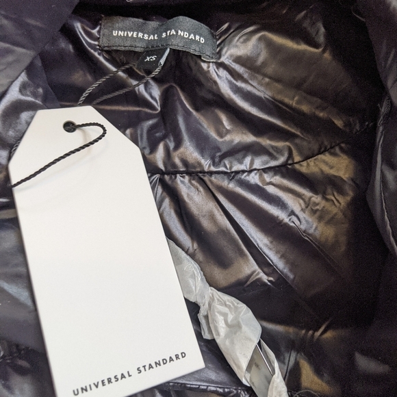 UNIVERSAL Standard Black Kanda Puffer Coat Jacket womens size XS NWT - Picture 12 of 12